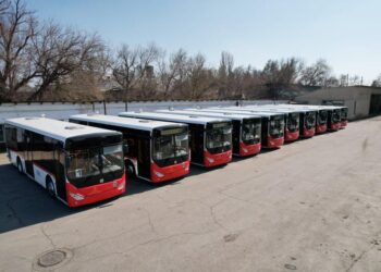 ТАРАЗҒА ЖАҢА 10 АВТОБУС АЛЫНДЫ