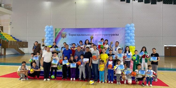 «Тараз-Арена» спорт кешенінде «Балалар жылы» атты спорттық іс-шарасы ұйымдастырылды