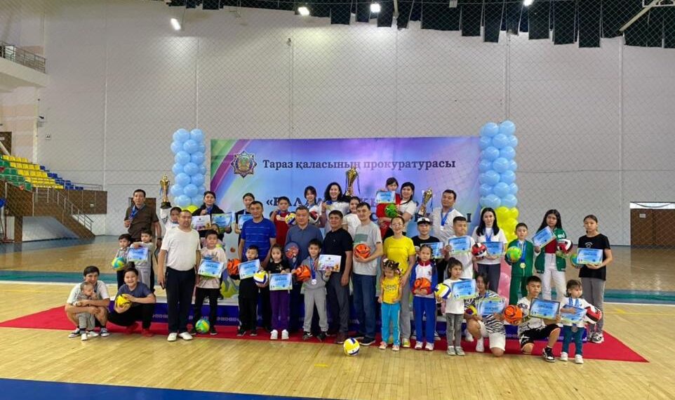 «Тараз-Арена» спорт кешенінде «Балалар жылы» атты спорттық іс-шарасы ұйымдастырылды