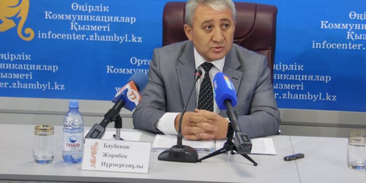 Жорабек Баубеков Меркі ауданы әкімі болып тағайындалды