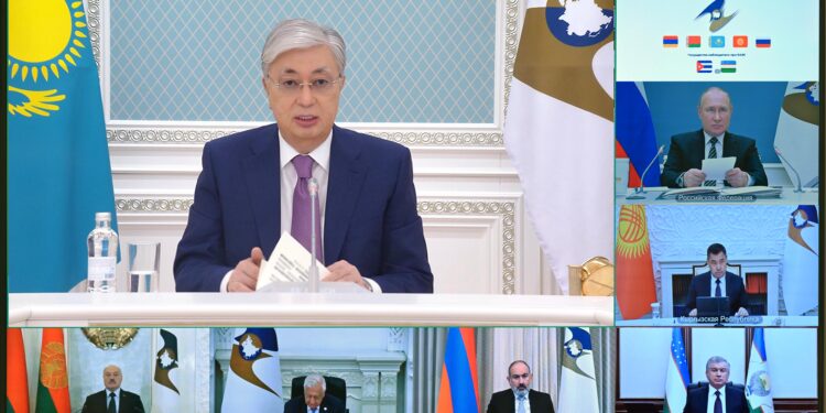 Қазақстан Президенті Жоғары еуразиялық экономикалық кеңестің отырысына қатысты