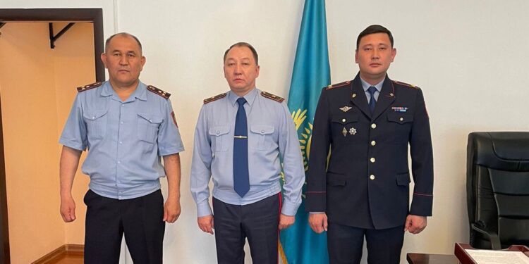 Шу аудандық полиция бөлімінің бастығы тағайындалды