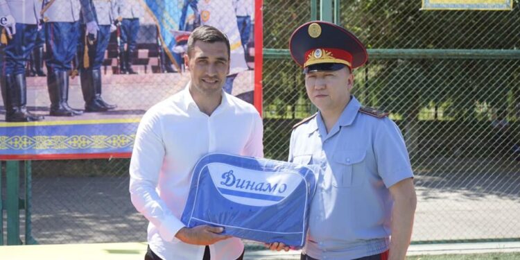 Жамбыл облысы ПД Қазақстан полициясының 30 жылдығына орай футболдан турнир ұйымдастырды