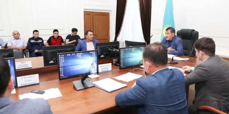 Жамбыл облысы әкімі Үлкен Сұлутөр, Ноғайбай ауылдарындағы жағдайды бақылауда ұстауды тапсырды