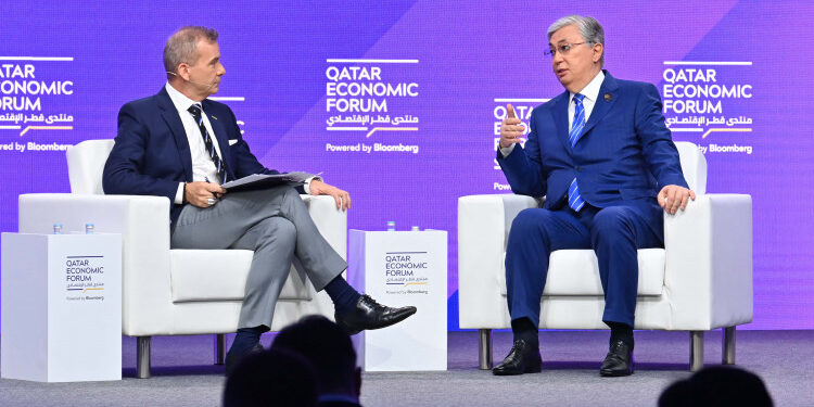 Қазақстан Президенті Қатар экономикалық форумының арнайы панельдік сессиясына қатысты