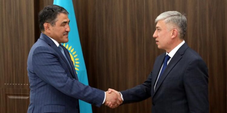 Нұржан Нұржігітов Тәжікстан Республикасының Бас консулымен кездесті