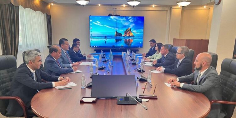 Экология министрлігінде су ресурстарын басқару саласындағы технологиялар трансферті мәселелері талқыланды