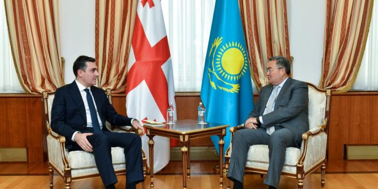 Қазақстан мен Грузия СІМ басшылары Нұр-Сұлтанда келіссөздер өткізді