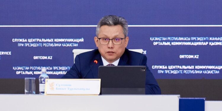 Сауда және интеграция министрі Бақыт Сұлтанов ОКҚ брифингінде сөз сөйледі