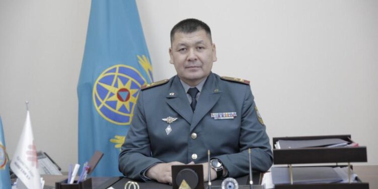 Ұлытау облысы Төтенше жағдайлар департаментінің бастығы тағайындалды