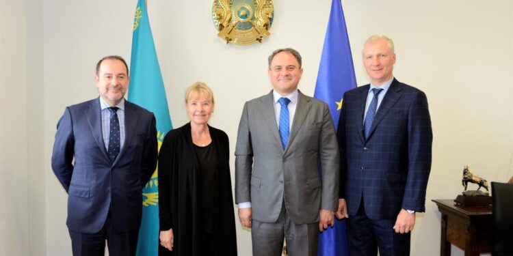 Еуропалық одақ делегациясымен саяси және экономикалық ынтымақтастықты нығайту перспективалары талқыланды