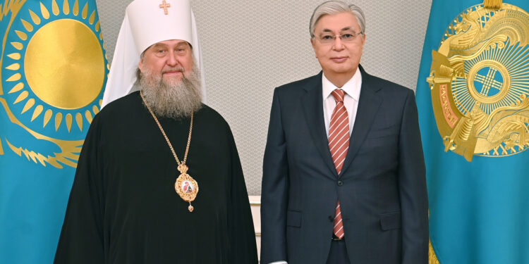 Мемлекет басшысы Астана және Қазақстан митрополиті Александрды қабылдады