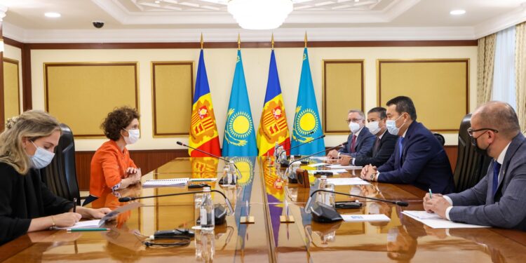 Әлихан Смайылов Андорра СІМ басшысымен бірлескен туристік жобаларды дамыту мәселелерін талқылады