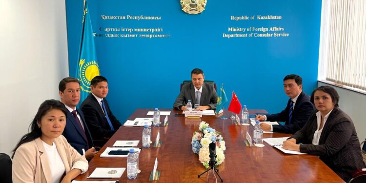 Қазақстан мен Қытай арасында кезекті консулдық консультациялар өтті