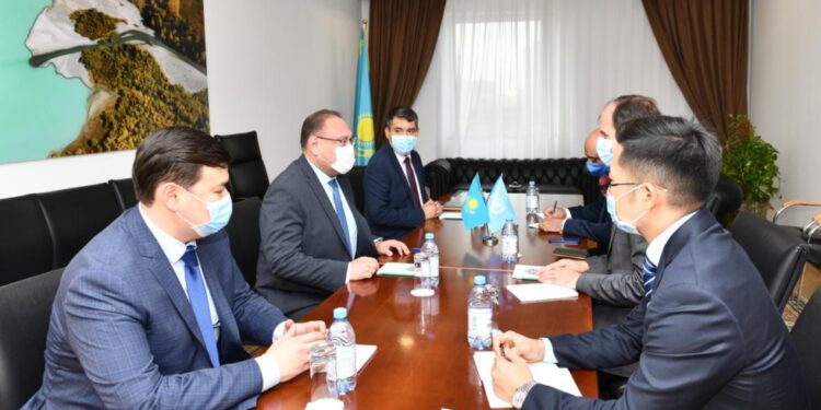 ҚР Сыртқы істер министрінің бірінші орынбасары Қазақстандағы БҰҰ ДБ Тұрақты өкілін қабылдады