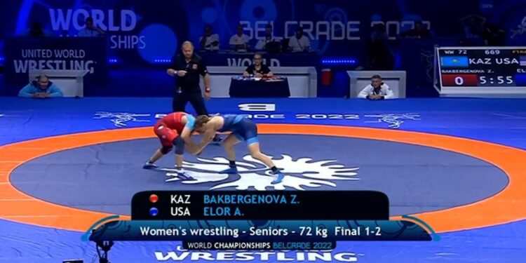 Армия спортшысы күрестен әлем чемпионатында «күміс» жүлдеге ие болды