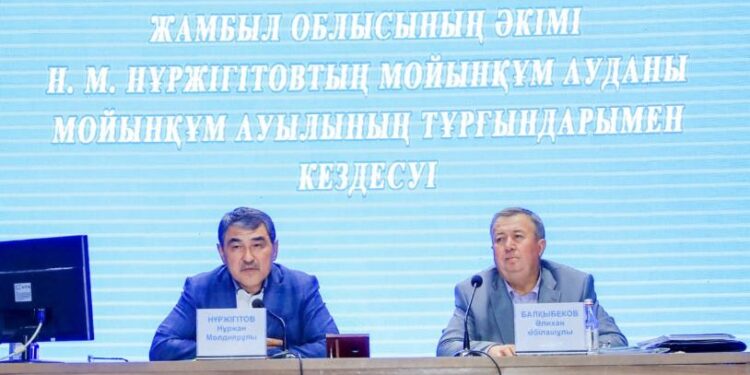 Нұржан Нұржігітов мойынқұмдықтардың мәселелерін тыңдады