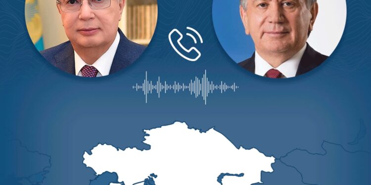 Мемлекет басшысы Өзбекстан президенті Шавкат Мирзиёевпен телефон арқылы сөйлесті