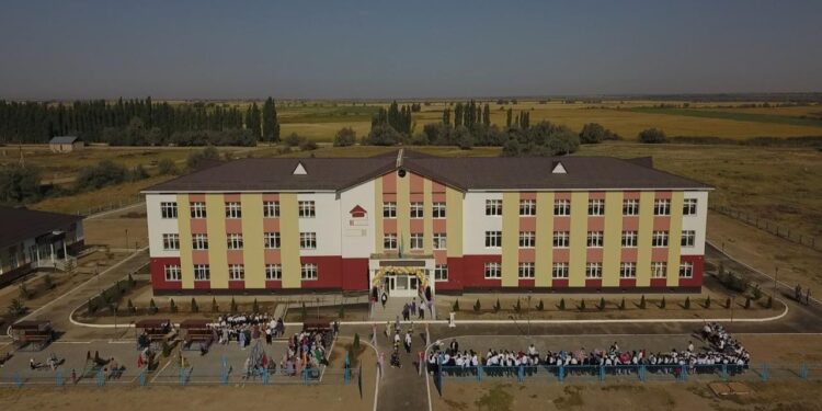 Жамбылда 6 жаңа мектеп пайдалануға берілді