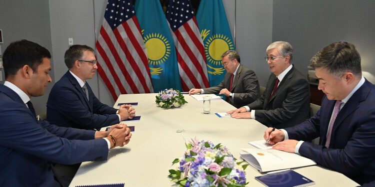 Қасым-Жомарт Тоқаев америкалық ірі компаниялардың басшыларымен бірқатар екіжақты кездесу өткізді