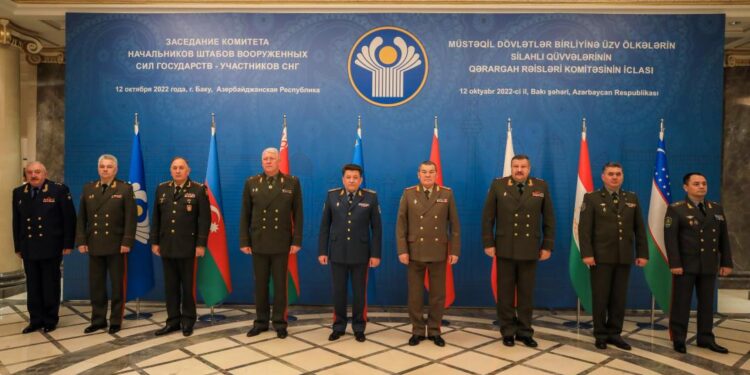 Тәуелсіз Мемлекеттер Достастығы қарулы күштері штабтар бастықтарының кеңесі өтті