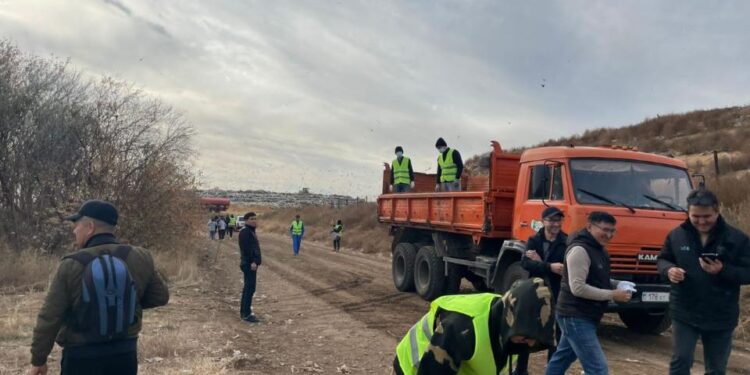«Табиғатта қоқысқа жол жоқ» акциясының бірінші кезеңі сәтті басталды