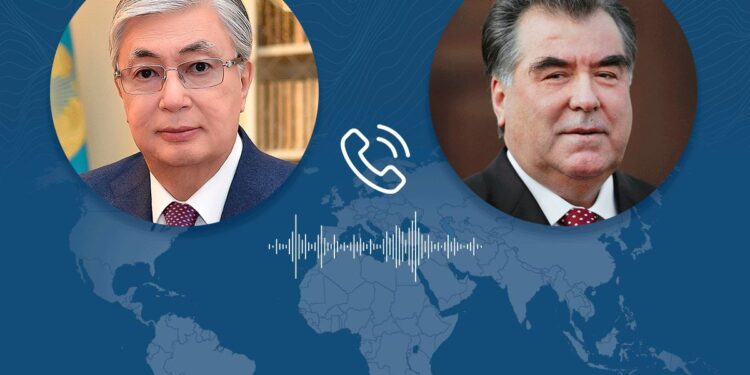 Мемлекет басшысы Тәжікстан Президенті Эмомали Рахмонмен телефон арқылы сөйлесті