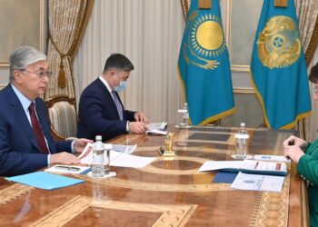 Мемлекет басшысы Есеп комитетінің төрағасы Наталья Годунованы қабылдады