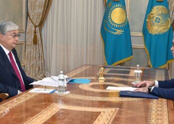 Мемлекет басшысы Парламент Сенатының Төрағасы Мәулен Әшімбаевты қабылдады