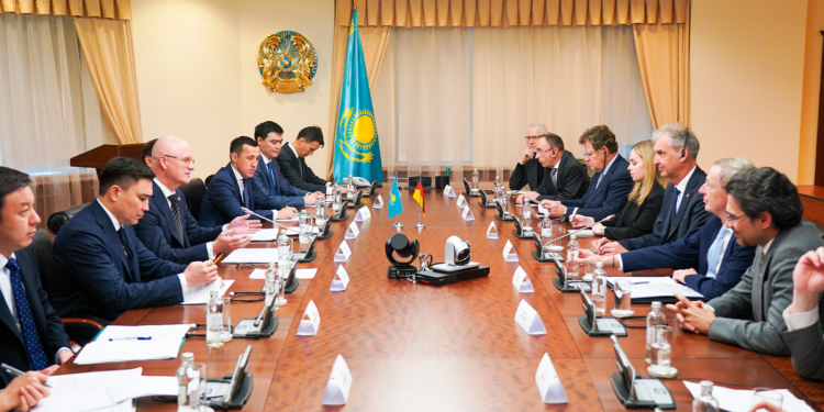 Роман Скляр Германияның экономикалық делегациясымен келіссөз жүргізді