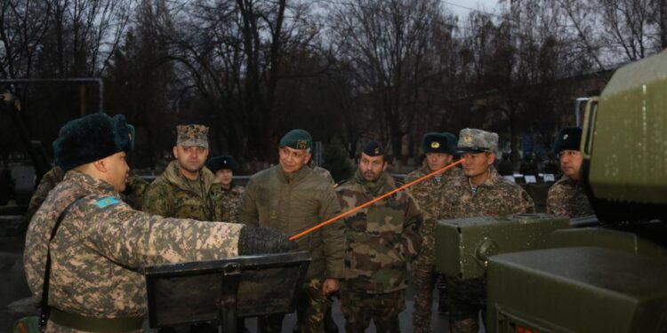 Десанттық-шабуылдау әскерлерінің бөлімдерін ЕҚЫҰ комиссиясы тексерді