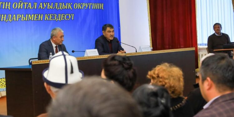 Нұржан Нұржігітов ауыл тұрғындарымен кездесті