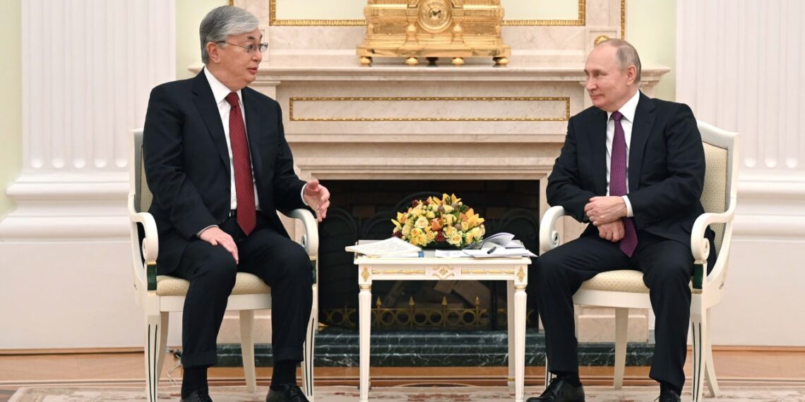 Мемлекет басшысы Қасым-Жомарт Тоқаев Ресей Федерациясының Президенті Владимир Путинмен кездесті