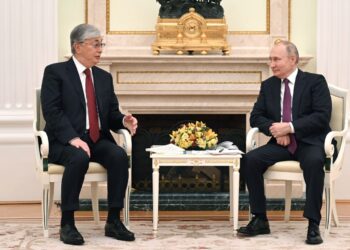 Мемлекет басшысы Қасым-Жомарт Тоқаев Ресей Федерациясының Президенті Владимир Путинмен кездесті