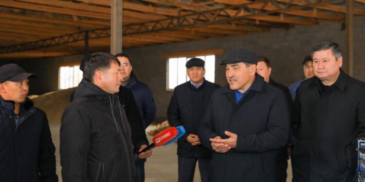 Жамбыл облысы әкімі Шу ауданында пилоттық жобаның орындалу барысын тексерді