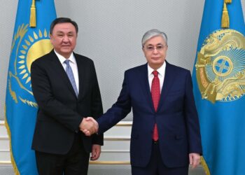 Президент Түркі мемлекеттері ұйымының Бас хатшысы Кубанычбек Өмірәлиевті қабылдады
