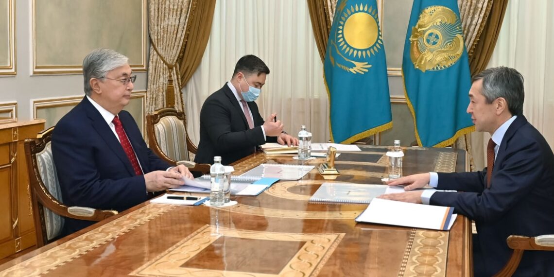 Президент «Атамекен» ҰКП президиумының төрағасы Райымбек Баталовты қабылдады