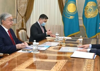 Президент «Атамекен» ҰКП президиумының төрағасы Райымбек Баталовты қабылдады