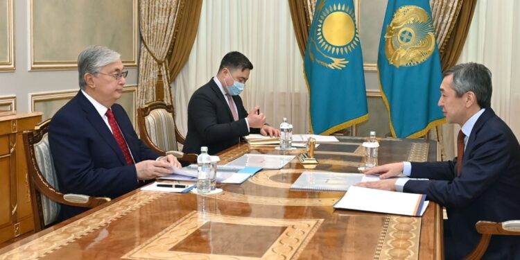 Президент «Атамекен» ҰКП президиумының төрағасы Райымбек Баталовты қабылдады