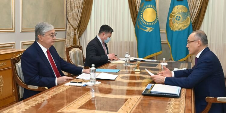 Мемлекет басшысы Ұлттық банк төрағасы Ғалымжан Пірматовты қабылдады