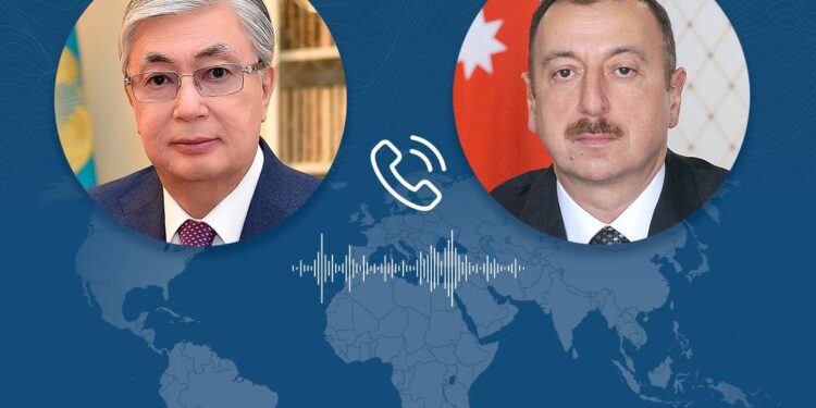 Қасым-Жомарт Тоқаев Ильхам Әлиевті туған күнімен құттықтап, оған бақ-береке және жауапты мемлекеттік қызметте табыс тіледі