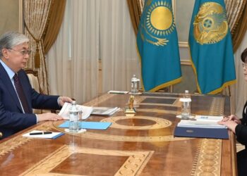 Мемлекет басшысы Эльвира Азимованы қабылдады