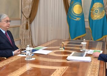 Мемлекет басшысы Ақмола облысының әкімі Ермек Маржықпаевты қабылдады