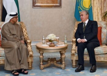 Президент БАӘ Премьер-министрінің орынбасары шейх Мансұр бен Заид Әл Нахаянмен кездесті
