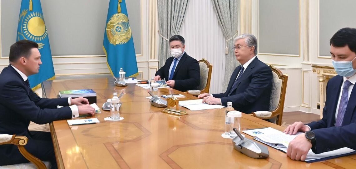 Президент Еуразиялық даму банкінің басқарма төрағасы Николай Подгузовты қабылдады
