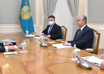 Президент Еуразиялық даму банкінің басқарма төрағасы Николай Подгузовты қабылдады