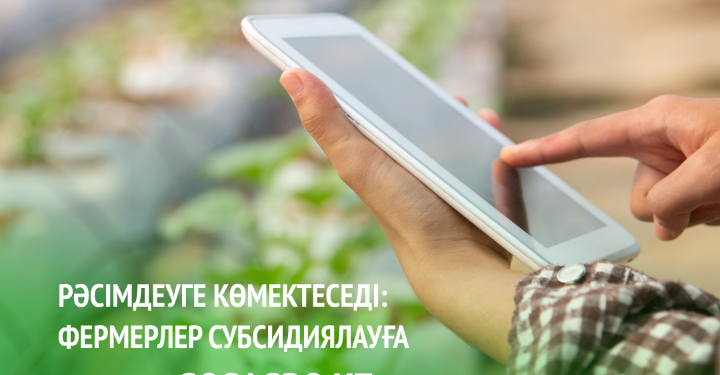 Рәсімдеуге көмектеседі: фермерлер субсидиялауға өтінімді gosagro.kz әзірлеушілермен бірге бере алады