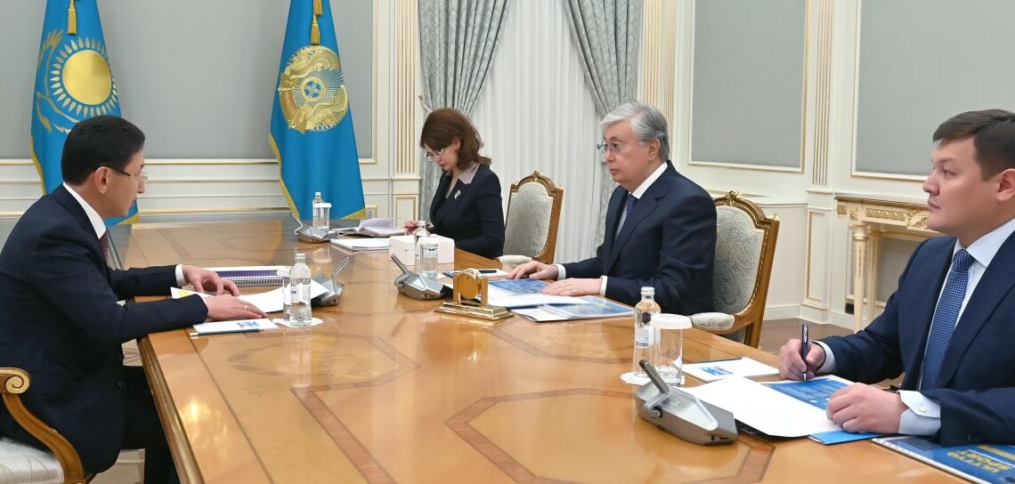 Мемлекет басшысы Ұлттық спорт қауымдастығының президенті Исламбек Салжановты қабылдады