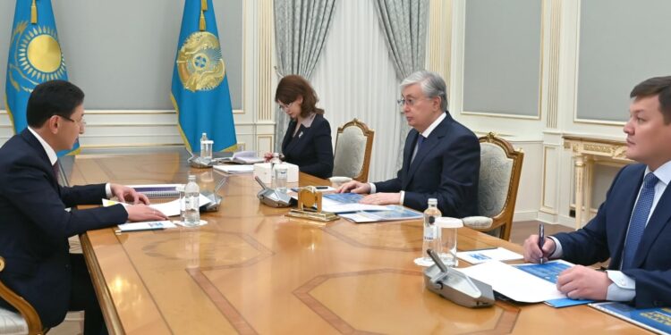 Мемлекет басшысы Ұлттық спорт қауымдастығының президенті Исламбек Салжановты қабылдады