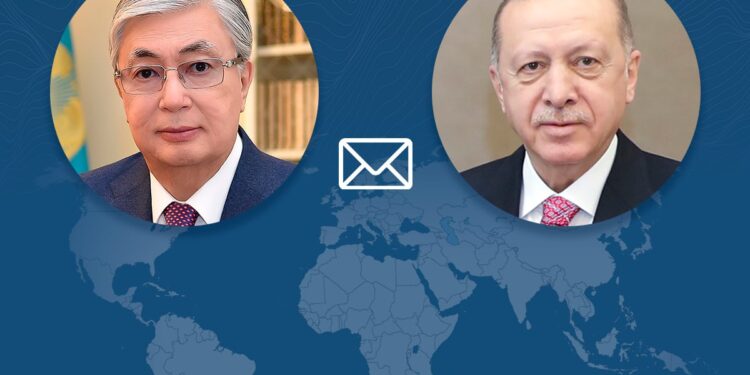 Мемлекет басшысы Түркия Президенті Режеп Тайип Ердоғанға көңіл айту жеделхатын жолдады
